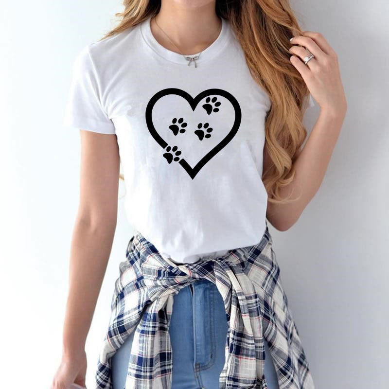 Love Print Ladies New T-Shirt